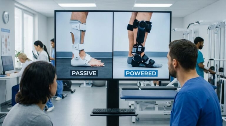 Foot Drop and Ankle AFO Solutions: Powered vs Passive — What Rehab Hospitals Need to Know
