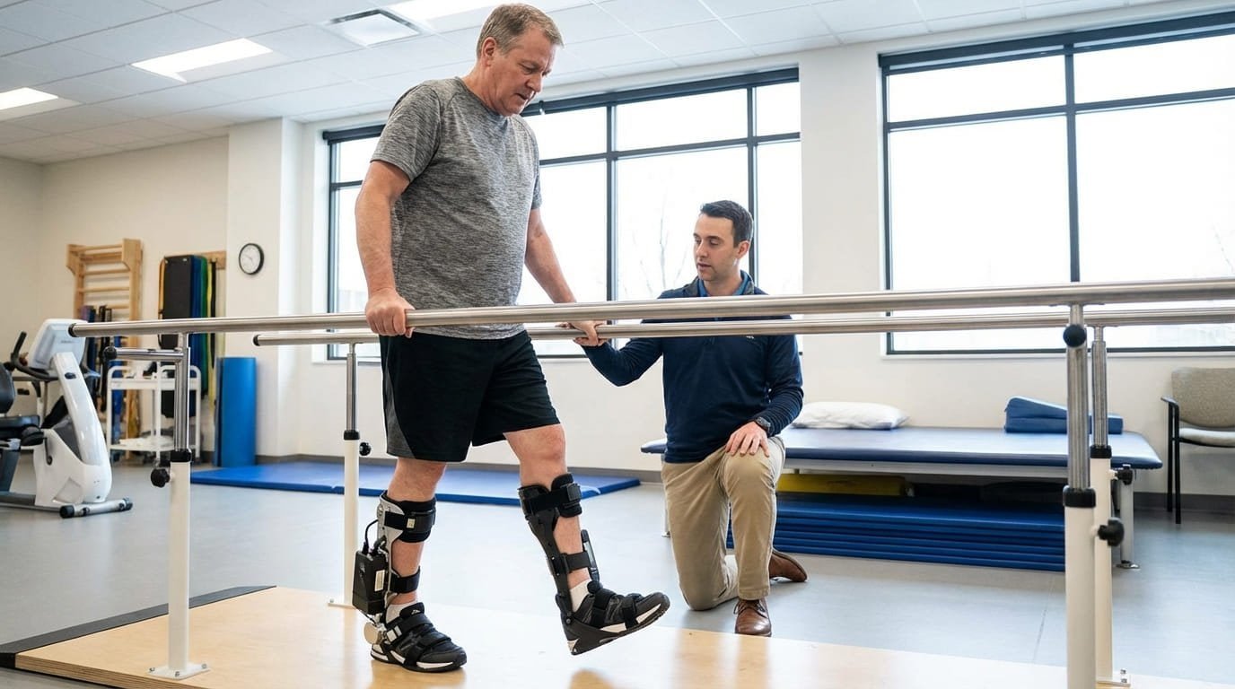 ankle assist device stroke patient selection