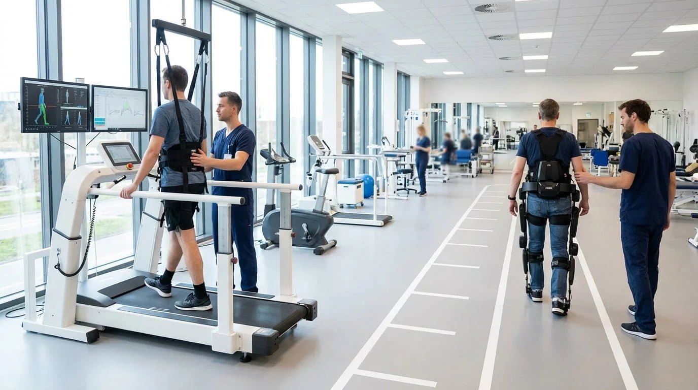 combined pathway for robotic gait rehabilitation 2