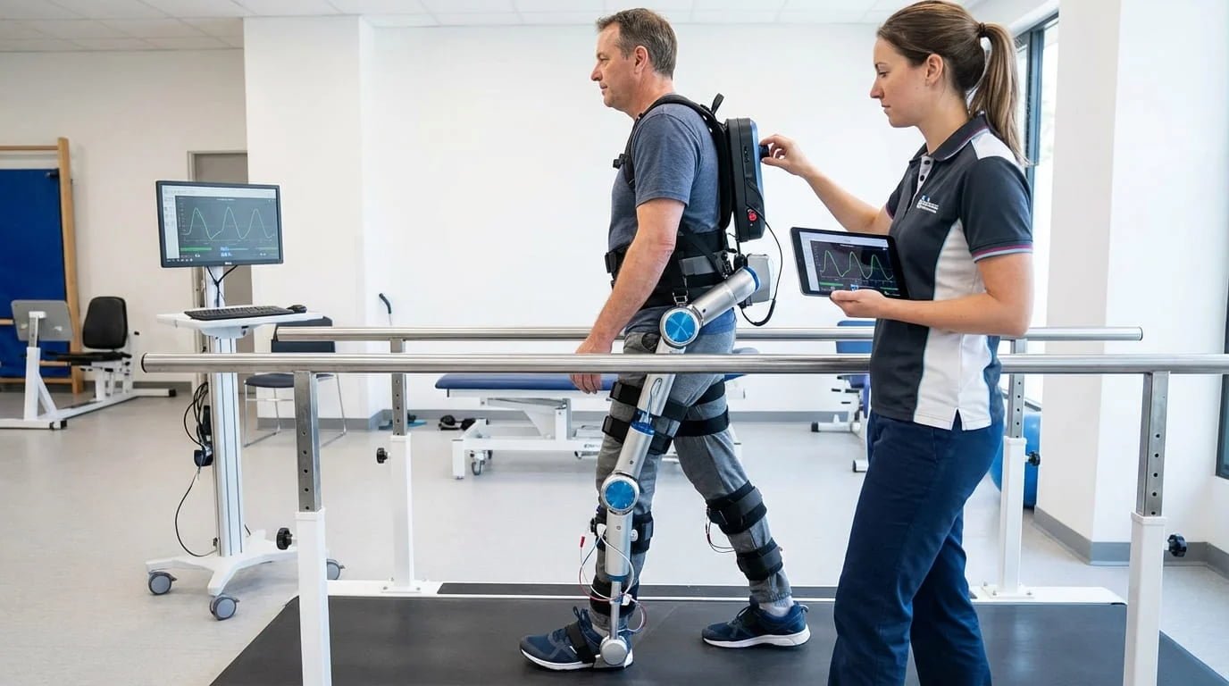 how a powered gait trainer works