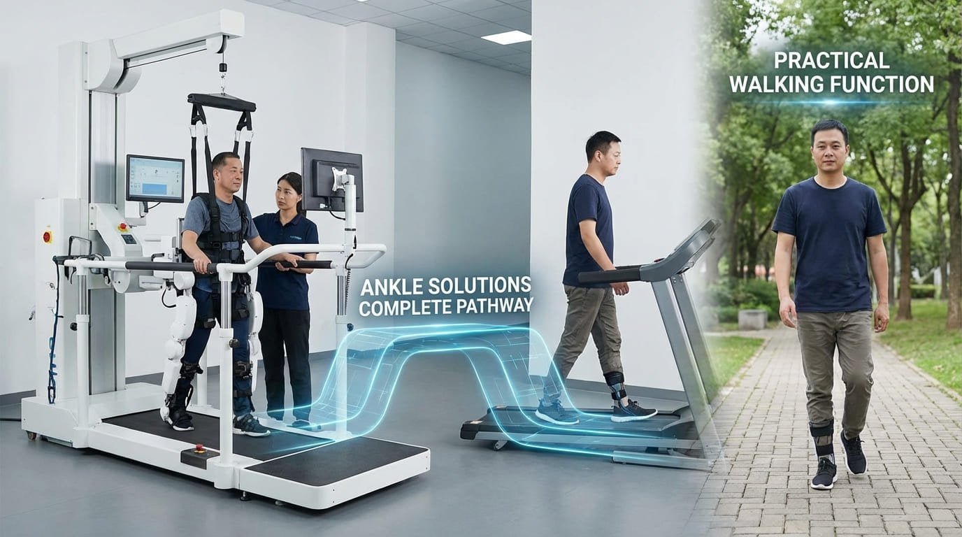 ankle solutions in lower limb rehabilitation pathway
