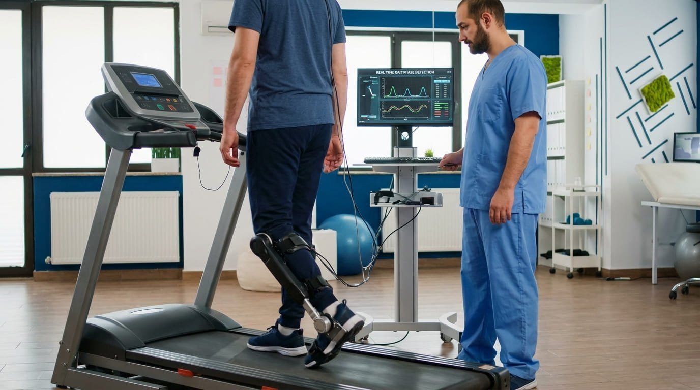 powered ankle exoskeleton with gait phase detection2
