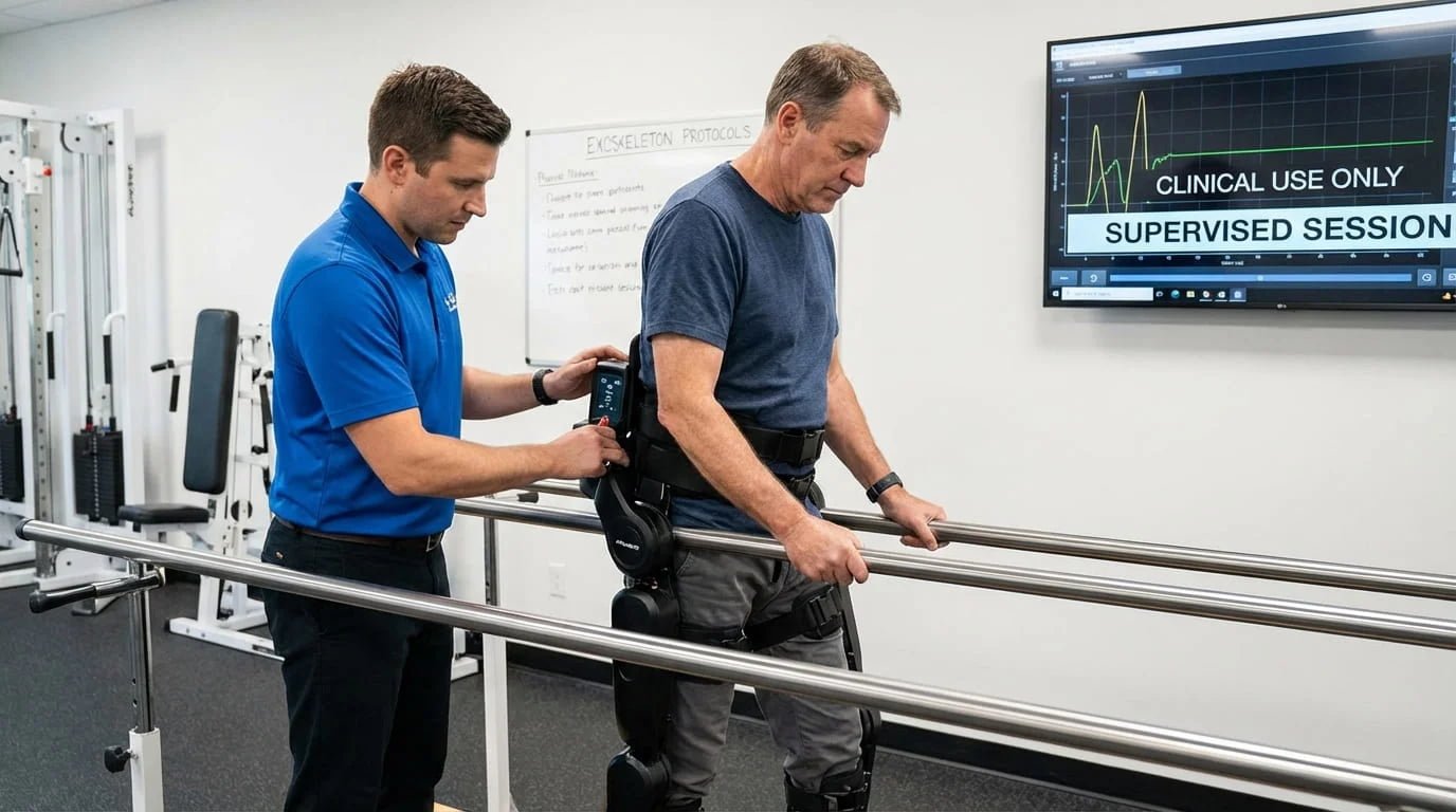 what gait exoskeleton rehabilitation does not do