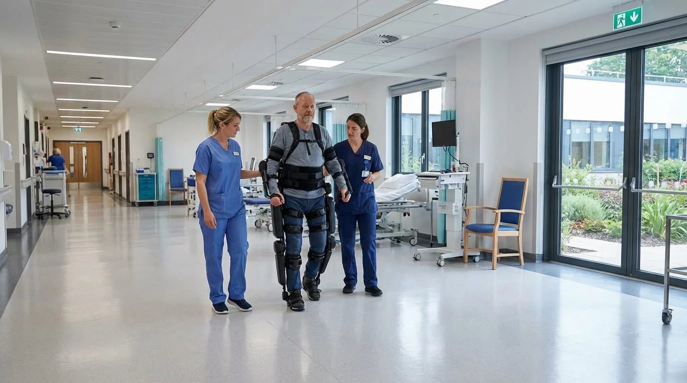 why hospitals move toward overground exoskeleton rehab